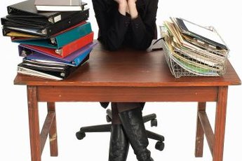 Organization is the key to tackling a heavy workload.