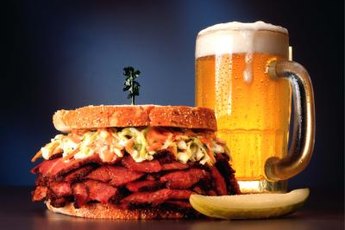A gut-busting meal of red meat and beer could put your pancreas into overdrive.