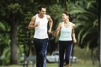 Convince your husband to run with you a couple of times per week.