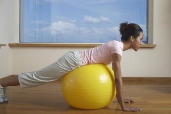 Use a ball to preserve low back health.