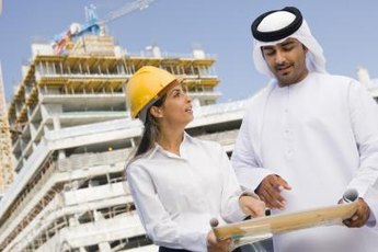 Some architects work with foreign clients.