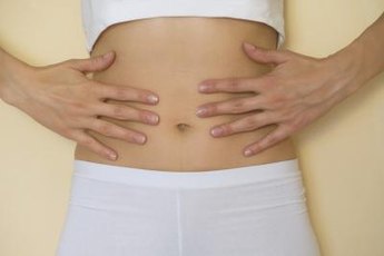 Leg raises don't dip into stomach fat.