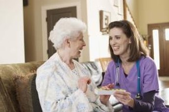 The career outlook is rosy for those wishing to become professional caregivers.