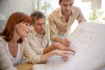 Women are a minority among architects, but not uncommon.