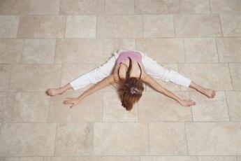 You can perform simple hip stretches to open your hips and ease tightness.