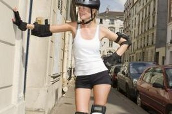 The proper gear, such as a helmet and pads, can help reduce your risk of an injury while rollerblading.