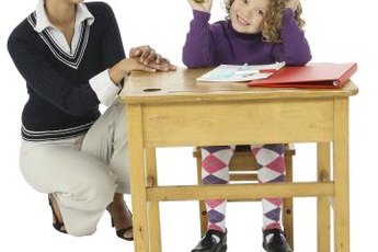 Teachers provide instruction and guidance to children.