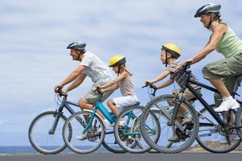 Biking is a great way to burn calories and increase daily physical activity.