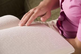 Blind workers need a little adaptation to keep up in the workplace.