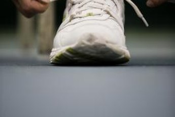 Wear the right athletic shoes to prevent sore calves.
