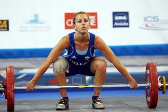 Lift with good form to avoid knee injuries.