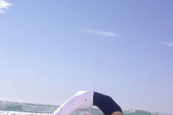Getting your upper back to bend is a challenge in backbends.