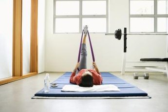Tension cords are affordable, flexible and portable.