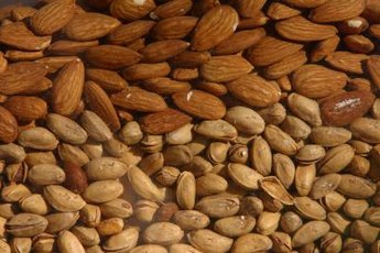 Almonds are packed with heart-healthy fats and essential amino acids.