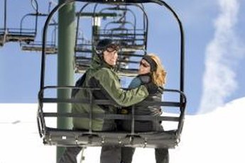 Until chairlifts are designed for snowboarders, you'll have to get creative.