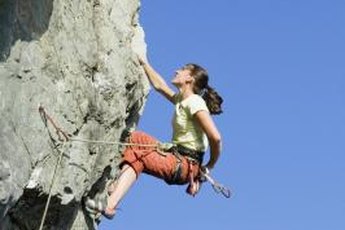 Balance training could give you better stability on the wall.