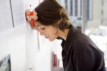If your job makes you feel like you're banging your head against a wall, it might be time to move on.