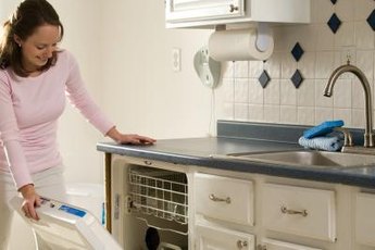 Scrape your dishes, don't rinse, before putting them in the dishwasher.