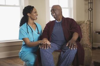 CNAs develop close relationships with patients.