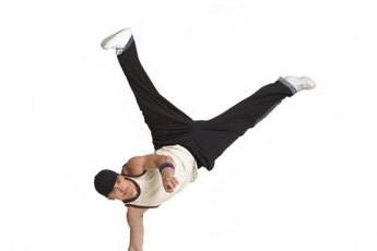 Lift your arm off the floor and twist toward that lifted arm.