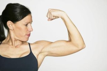 Diet and exercise help you ditch the flab.