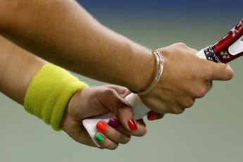 Strong hands give you a firm tennis grip.