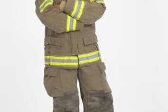 Firemen wear protective gear to protect them in dangerous environments.