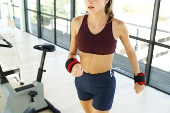 Walking with wrist weights will build upper-body strength and muscles.