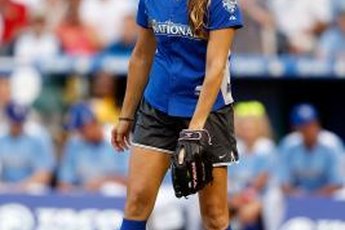 Jennie Finch is a fast-pitch softball star.