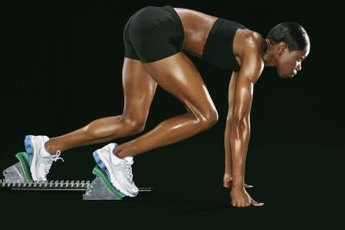 Sprinting is one way to get bigger calves.