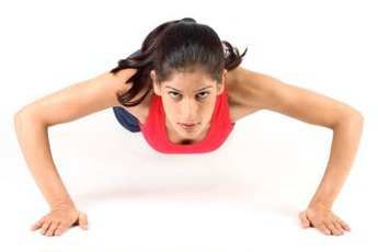Over-training the chest leads to muscle soreness.