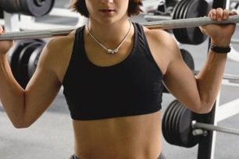 Lunges are one barbell exercise that doesn't work well with a curl bar.