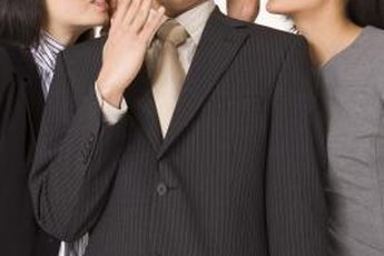 Often gossipers have low self-esteem and gossiping makes them feel liked.