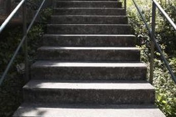 A flight of stairs is a convenient workout tool to help you burn fat.