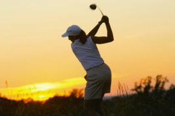 Women golfers can torque up their swings by limiting their hip turns.