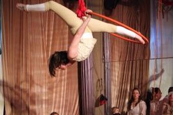 Take to the air with AntiGravity Yoga.