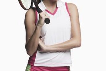 Players apply lead tape to their tennis rackets to change the weight.