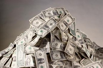 Money market funds are relatively safe but don't pay much.