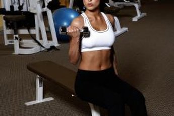 Neglecting your upper-body is female gym crime number one.
