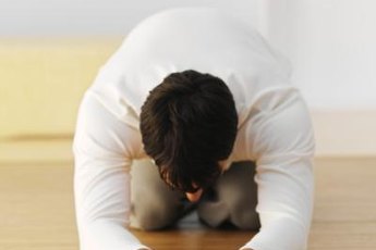 Half Tortoise Pose
