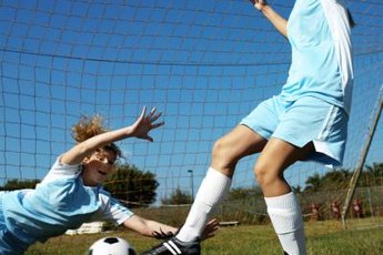 Soccer players benefit from strong inner thigh muscles.