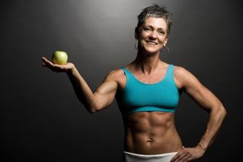 You need to lift more than the occasional apple to build muscles.