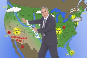 Most weathermen have an academic background in meteorology.