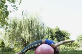 Breathe deeply and slowly as you stretch your back.