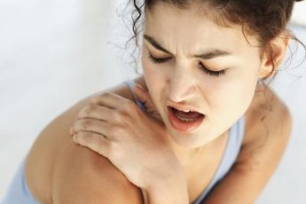 Prevent shoulder pain with wall ball exercise.