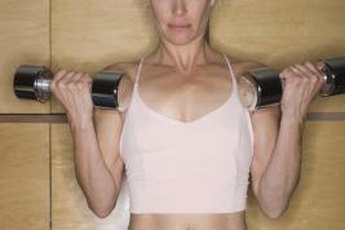 The biceps flex the elbow and supinate the forearm.