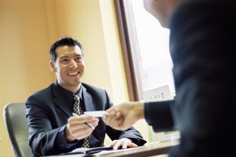 Employment background checks often include a credit check.