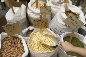 Whole grains and legumes are excellent sources of fiber for the healthy adult diet.