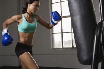 Punching bag workouts bolster reflexes and coordination.