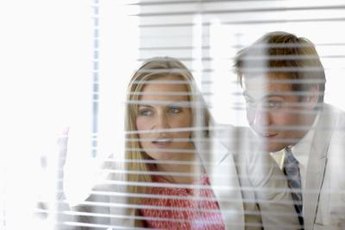 Office romances can be surrounded by gossip.